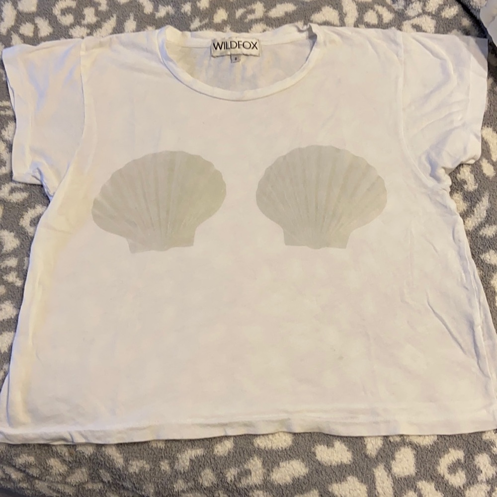 Wild fox crop top